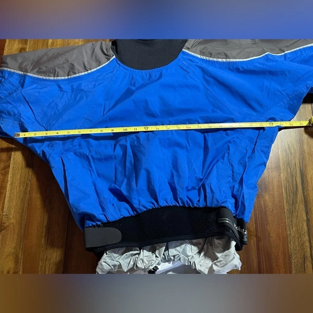 Kokatat Tropos Re-Action Jacket paddle blue and gray S/M